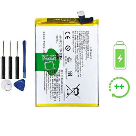 Vivo Y53s 4G İle Uyumlu  Güclendirilmis İthal Pil Batarya B-Q8