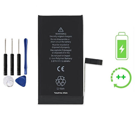 İphone 14 Plus İle Uyumlu Güclendirilmis İthal Pil Batarya