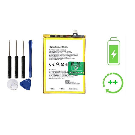 Oppo A5 2020 İle Uyumlu  Güclendirilmis İthal Pil Batarya BLP727