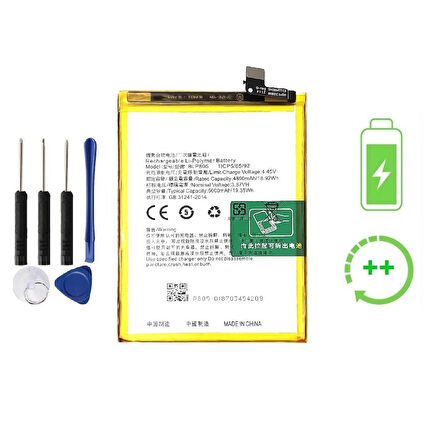 Oppo A53 İle Uyumlu  Güclendirilmis İthal Pil Batarya BLP805