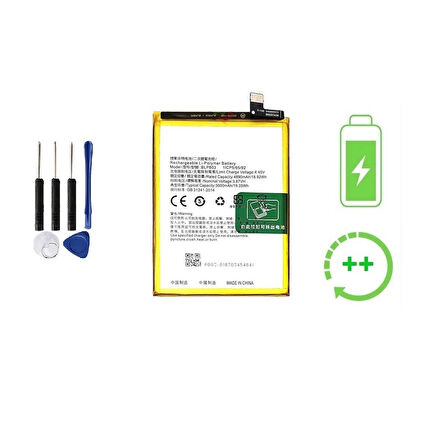 Realme 7i İle Uyumlu  Güclendirilmis İthal Pil Batarya BLP803