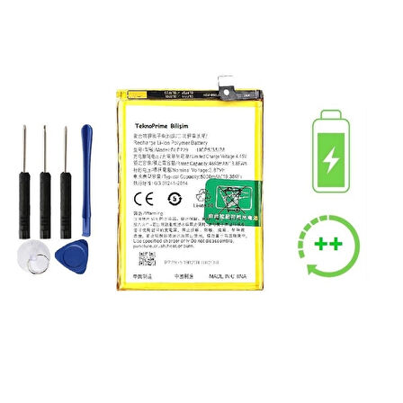 Realme C3i İle Uyumlu  Güclendirilmis İthal Pil Batarya BLP729