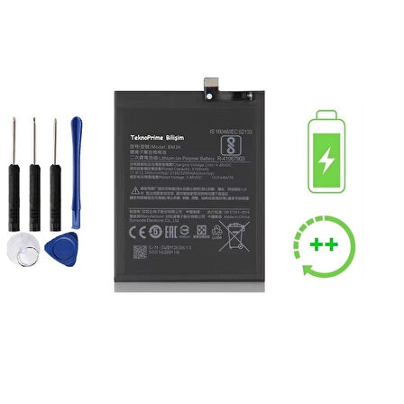 Xiaomi Mi Mix 3 İle Uyumlu  Güclendirilmis İthal Pil Batarya BM3K