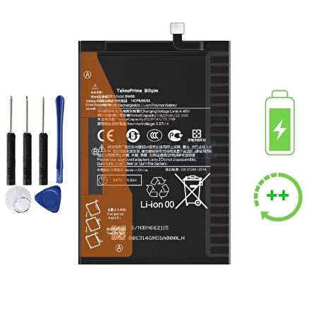 Poco C40 İle Uyumlu Güclendirilmiş İthal Pil Batarya BN66