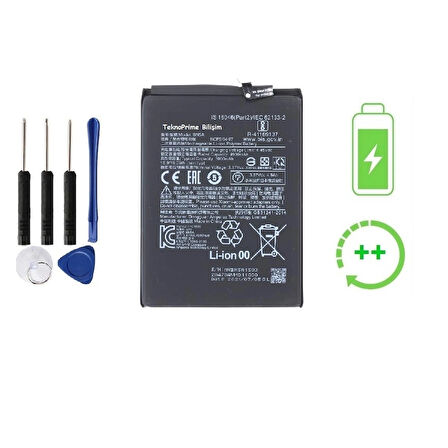 Poco M3 Pro İle Uyumlu Güclendirilmiş İthal Pil Batarya BN5A