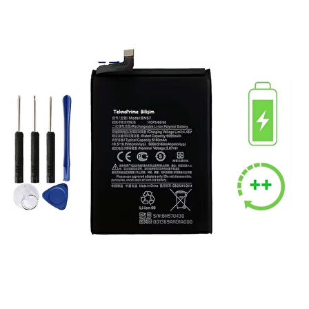 Poco X3 İle Uyumlu Güclendirilmiş İthal Pil Batarya BN57