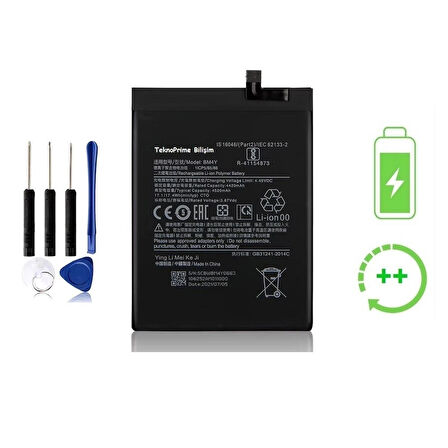 Xiaomi Redmi K40 Pro İle Uyumlu Güclendirilmiş İthal Pil Batarya BM4Y