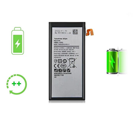  Samsung Galaxy A8 2016 A810F ile Uyumlu Güclendirilmis İthal Pil Batarya