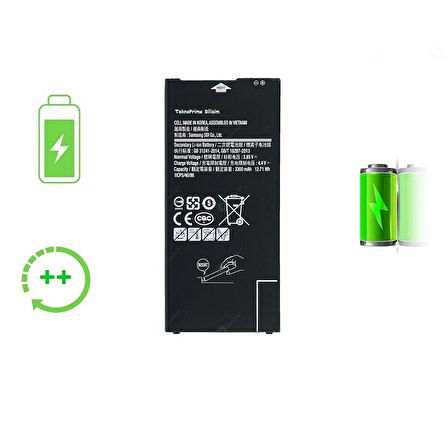  Samsung Galaxy J6 Plus J610 ile Uyumlu Güclendirilmis İthal Pil Batarya