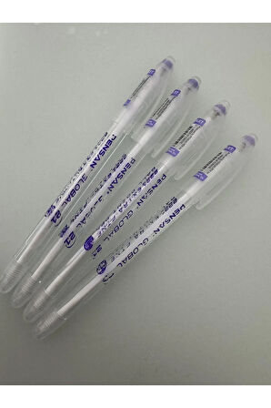 Tükenmez Kalem Global 0.5 MM Mor (10 Adet)