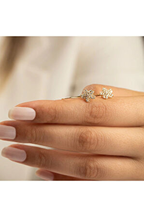 Yıldız Çocuk Altın Küpe