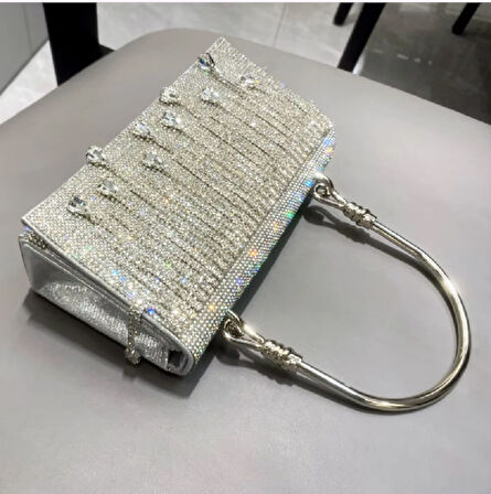 Taşlı Şık Kadın Çantası