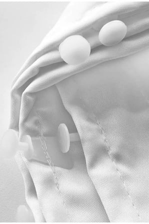 Gauze Fabric Design KALIN SATEN GÜNEŞLIK BEYAZ YÜKSEK KALİTELİ 50 x 270