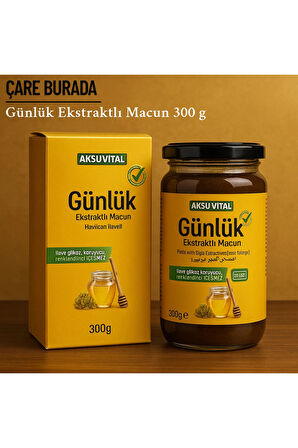 Günlük Ekstraktlı Çocuk Macunu 300 Gr (Havlıcan İlaveli)