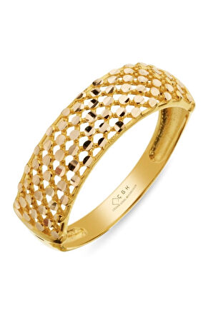 14 Ayar Kalemli Altın Yüzük