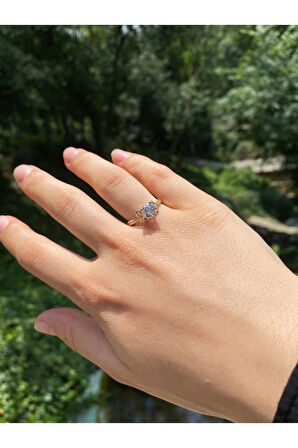 Sonsuzluk Tektaş Altın Yüzük