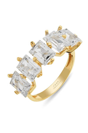 Sevgililer Günü Beştaş Altın Yüzük Zybt012