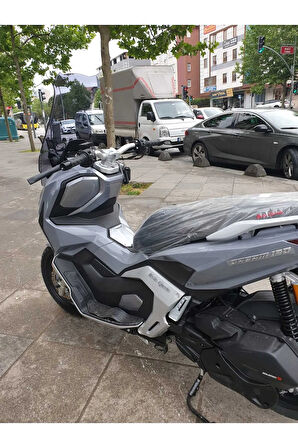 MotoGusto Dream 150 Siperlik Ön Cam 2023 2024 Model 65cm Açıkfüme Renkli 4mm ORTA BOYLU CAM