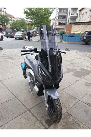 MotoGusto Dream 150 Siperlik Ön Cam 2023 2024 Model 78cm Açıkfüme Renkli 4mm UZUN CAM