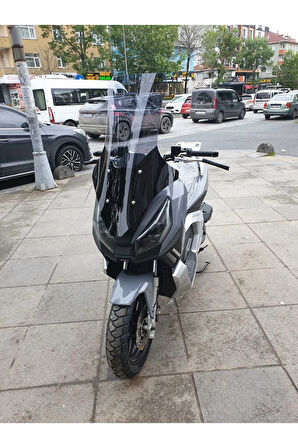 MotoGusto Dream 150 Siperlik Ön Cam 2023 2024 Model 78cm Açıkfüme Renkli 4mm UZUN CAM
