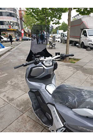 MotoGusto Dream 150 Siperlik Ön Cam 2023 2024 Model 78cm Açıkfüme Renkli 4mm UZUN CAM