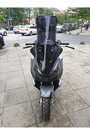 MotoGusto Dream 150 Siperlik Ön Cam 2023 2024 Model 78cm Siyah Renkli 4mm UZUN CAM