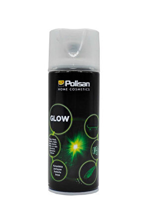 Polisan Sprey Boya Glow 400 Ml. Karanlıkta Parlayan Fosforlu Sprey