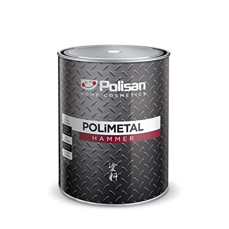 Polisan Polimetal Hammer Yeni Gri 0,75L