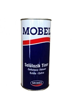 Mobel Selülozik Tiner 0,900 Litre