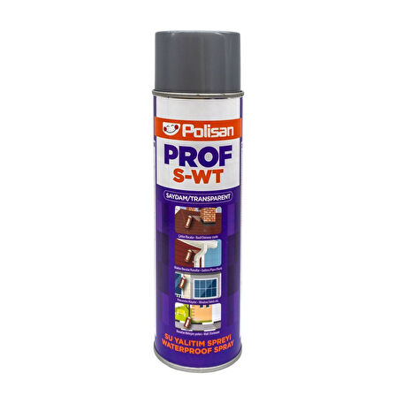 Polisan Prof Şeffaf Su Yalıtım Spreyi (s-wt) 500Ml