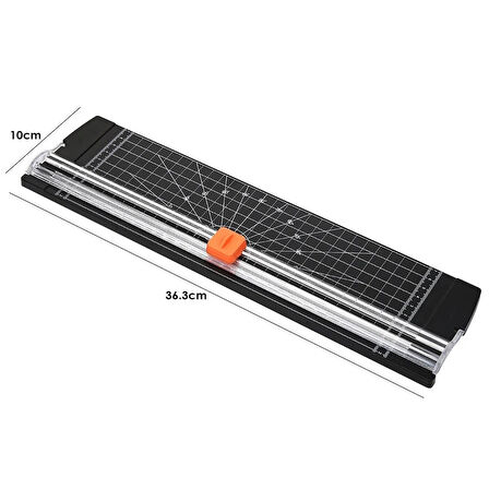 Kağıt Kesme Makinesi Baskı Fotoğraf Kraft Özel Kağıtlar Kolay Taşınır DIY Kesici Sürgülü Giyotin A4