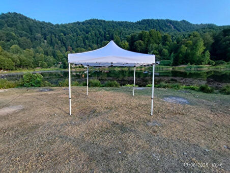 3x3 m 40 mm Altıgen Gazebo Tente
