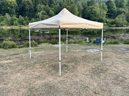 3x3 m 40 mm Altıgen Gazebo Tente