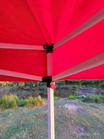 3x3 m 40 mm Altıgen Gazebo Tente