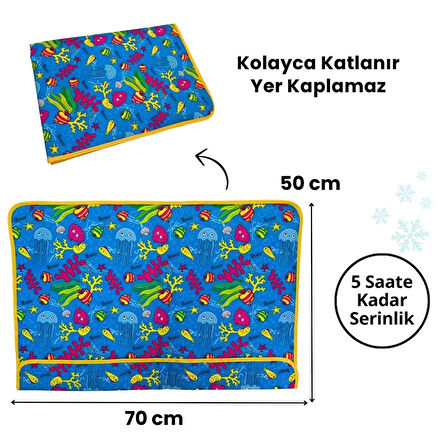 Havhav Orta-Büyük Irk Köpek Serinletici Minder 70x50 | 2 Termo Jel Dahil