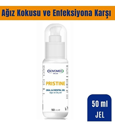 Novomed Pristine Kedi Ve Köpek Ağız Diş Jeli 50 Ml
