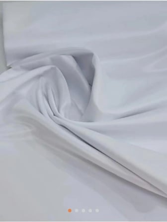 Saten Güneşlik Perde Beyaz (EnxBoy)