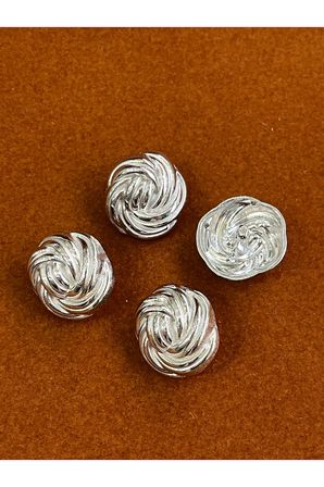 Halat model gold renkli kaban-ceket düğme seti(2.3cm)