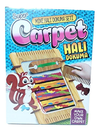 Hayal Sepeti Carpet Mini Halı Dokuma Tezgahı