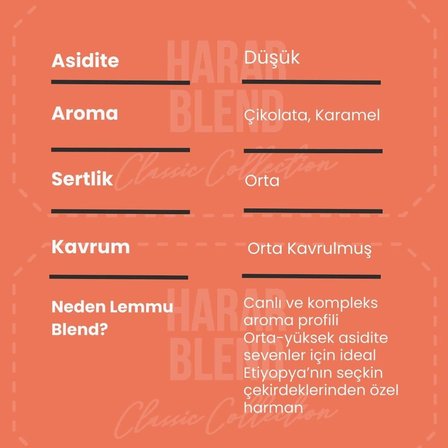Harar Blend 250 Gr. Filtre Kahve