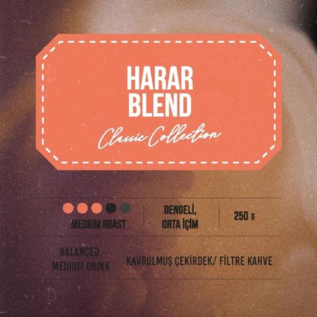 Harar Blend 250 Gr. Öğütülmüş Espresso Kahve