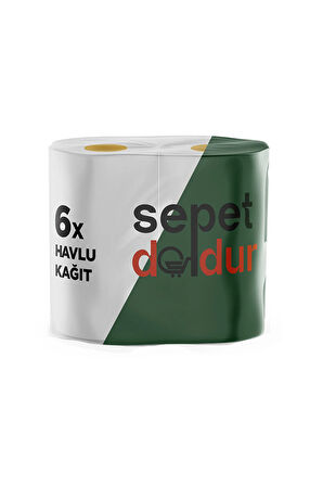 Hareketli Havlu Kağıt - 6 Adet