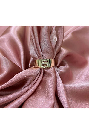 Ş Harf Altın Yüzük