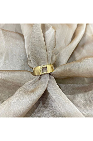 C Harf Altın Yüzük