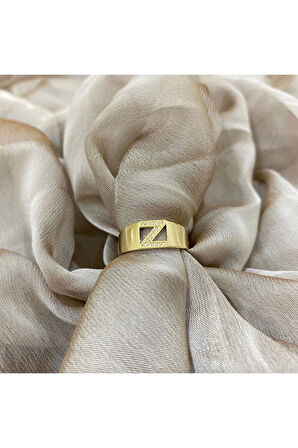 Z Harf Altın Yüzük