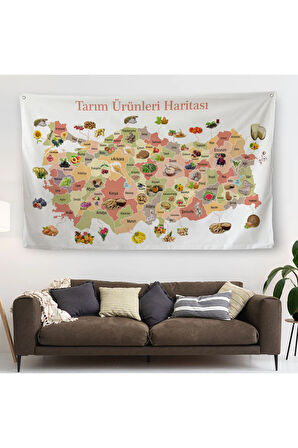 Tarım Ürünleri Yerli Malı Haftası Türkiye Haritası 1046