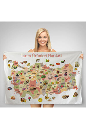 Tarım Ürünleri Yerli Malı Haftası Türkiye Haritası 1046