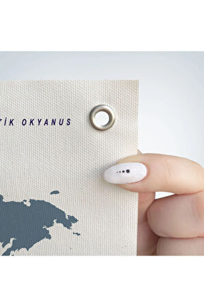 Beyaz Türkçe Eğitici Ülke ve Başkent Detaylı Atlası 3832