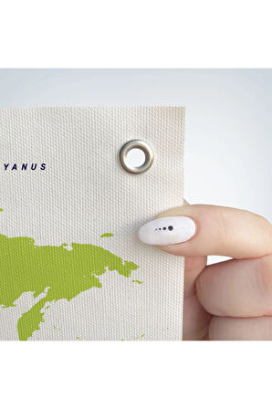 Türkçe Ülke Bayraklı Eğitici Başkent Detaylı Atlası Dünya Haritası Duvar Örtüsü-halısı 3860