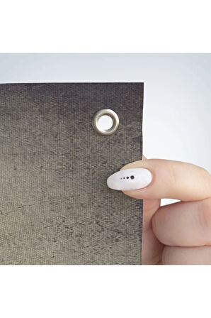 Zebra Kafalı İnsan Duvar Örtüsü - Halısı -4982